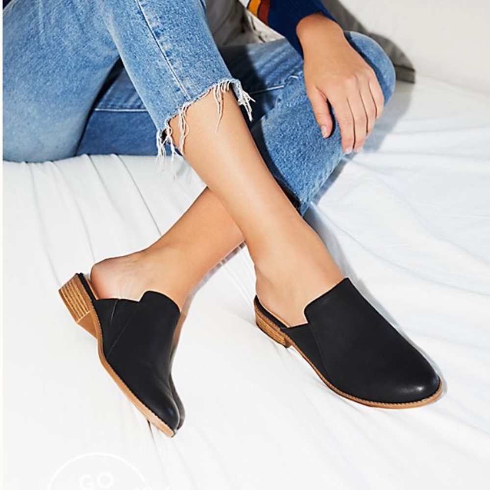 Free People Essential Vegan Mules